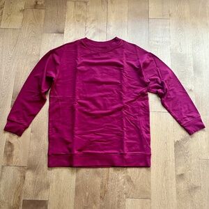 *NEW HYBA - Rich Ruby Red Sweater Top Sweatshirt (XL)